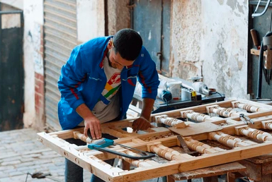 Laboratorio di falegnameria a Sharm El Sheikh