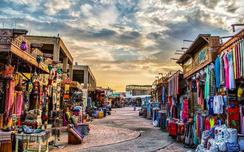 Il vivace mercato tradizionale Old Market di Sharm El Sheikh